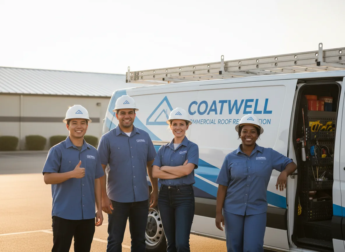 Commercial roof coating company in Gail, TX